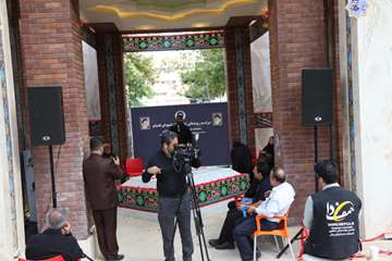 مراسم رونمایی از یادمان شهدای گمنام